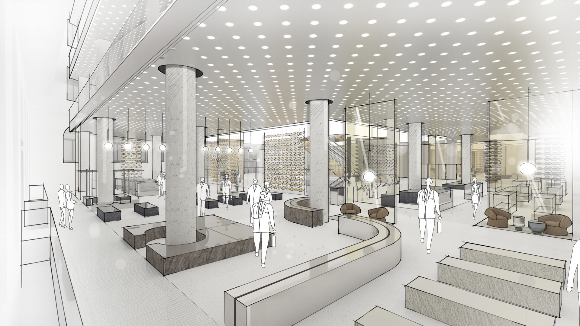 Concept Studies, Eingangshalle