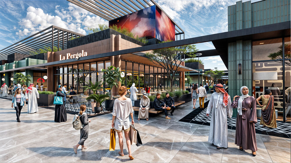 Abha Mall, Food District